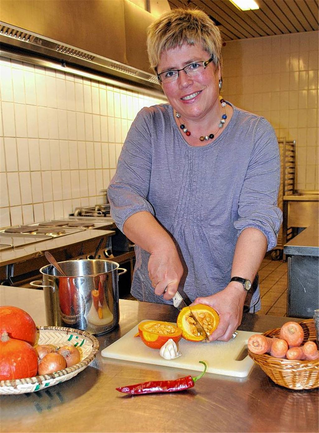 Johanna Bächle lädt am Sonntag zum ersten Suppenfest in Mühlacker ein. 