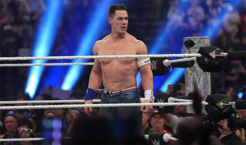John Cena (hier beim „Royal Rumble“ 2025).