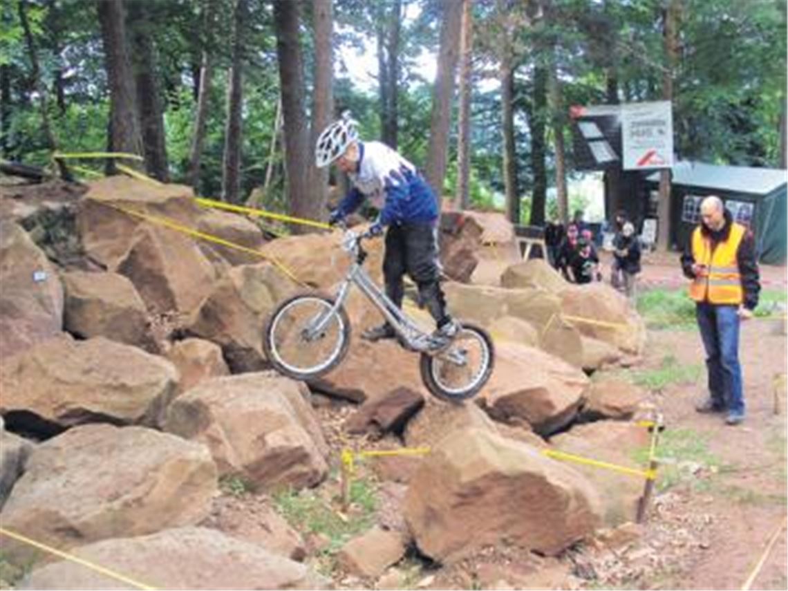 Jonas Friedrich gehört in seiner Altersklasse schon zur deutschen Spitze.
Foto: p
