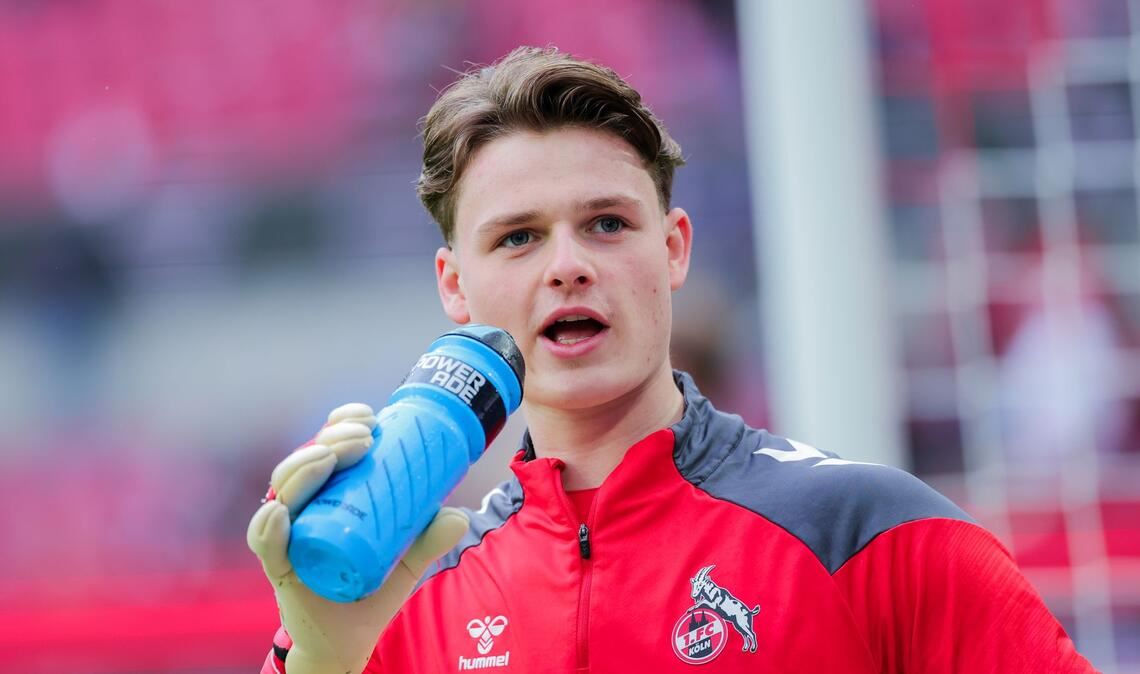Jonas Urbig spielte viele Jahre für den 1. FC Köln. (Archivfoto)