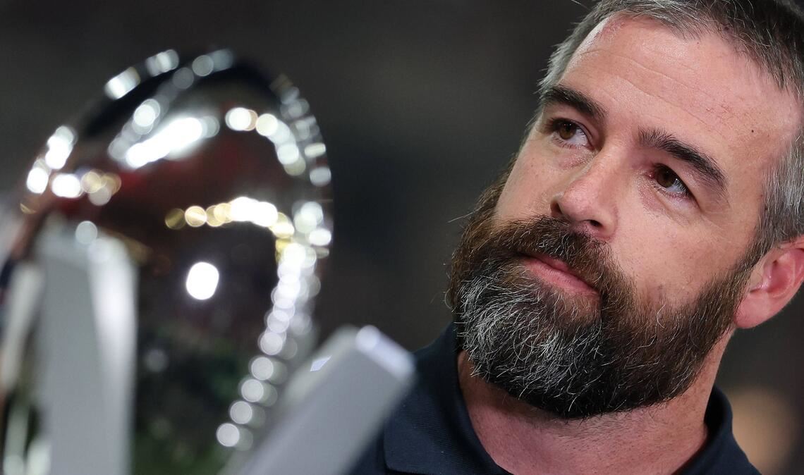 Jordan Neuman weiß, wie man Trophäen holt: Mit Stuttgart Surge gewann der Cheftrainer die ELF-Meisterschaft.