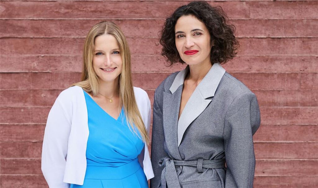 Josephine Ballon (l) und Anna-Lena von Hodenberg (r), Geschäftsführerinnen der Organisation HateAid (Archivfoto).