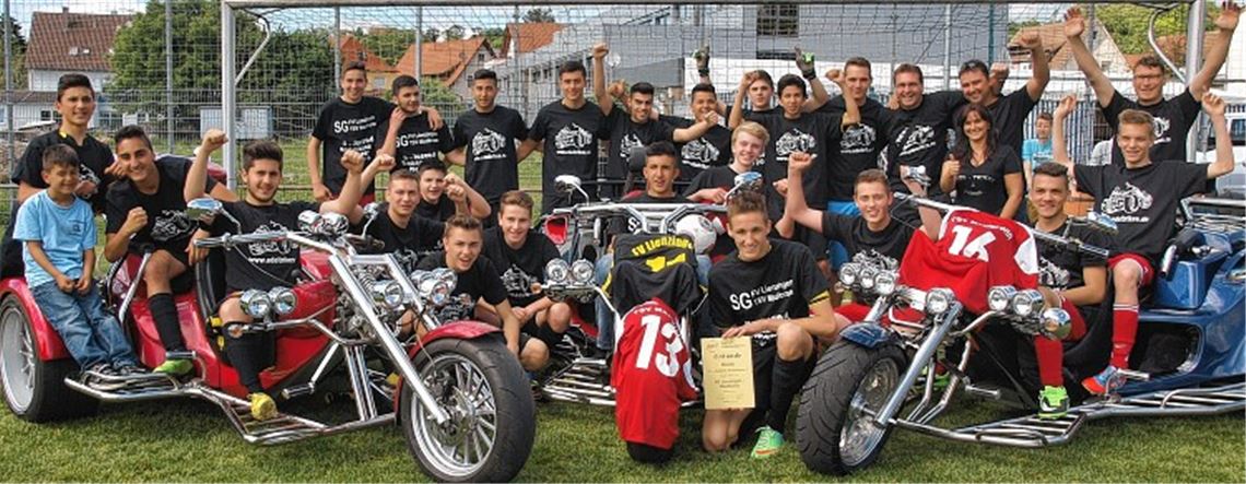 Jubel über die Meisterschaft