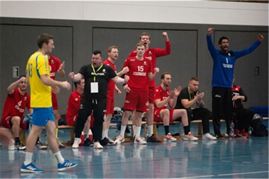 Landesliga-Meisterrunde: Der TSV hat das Glück in eigener Hand Jubeln die Knittlinger auch am Sonntag im Spiel gegen die TS Durlach? Archivfoto: vh