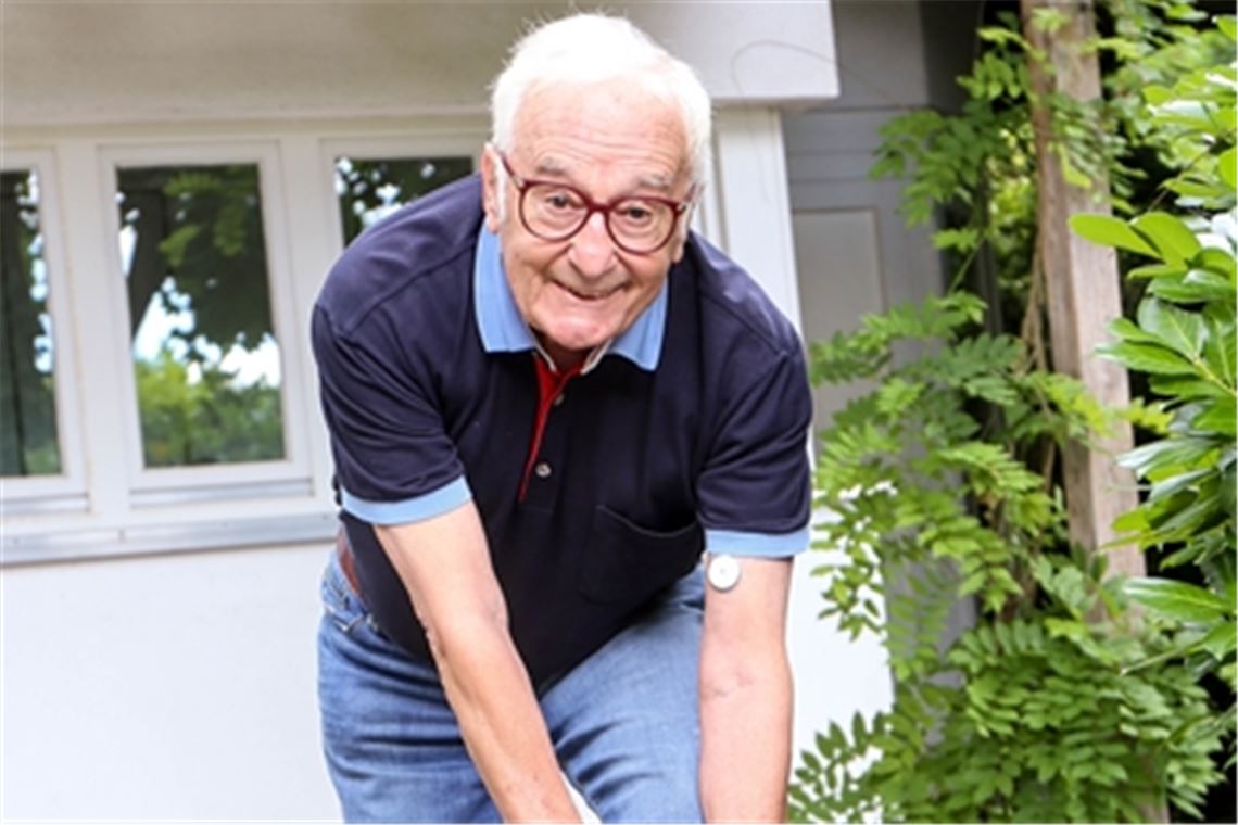 Jubilar Ewald Veigel. Foto: Goertz