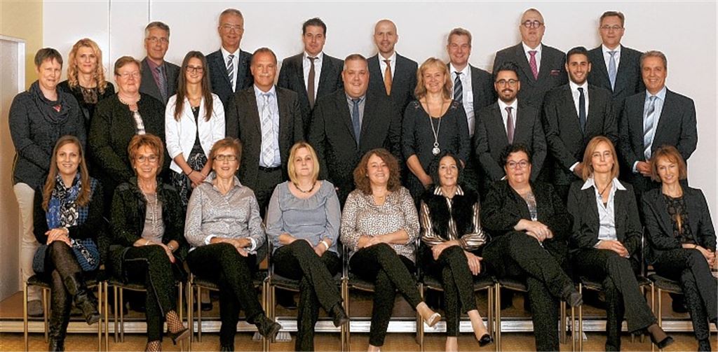 Jubilare sind eine Bank