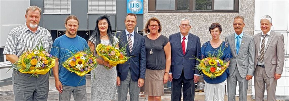 Firma WISI dankt ihren treuen Kräften