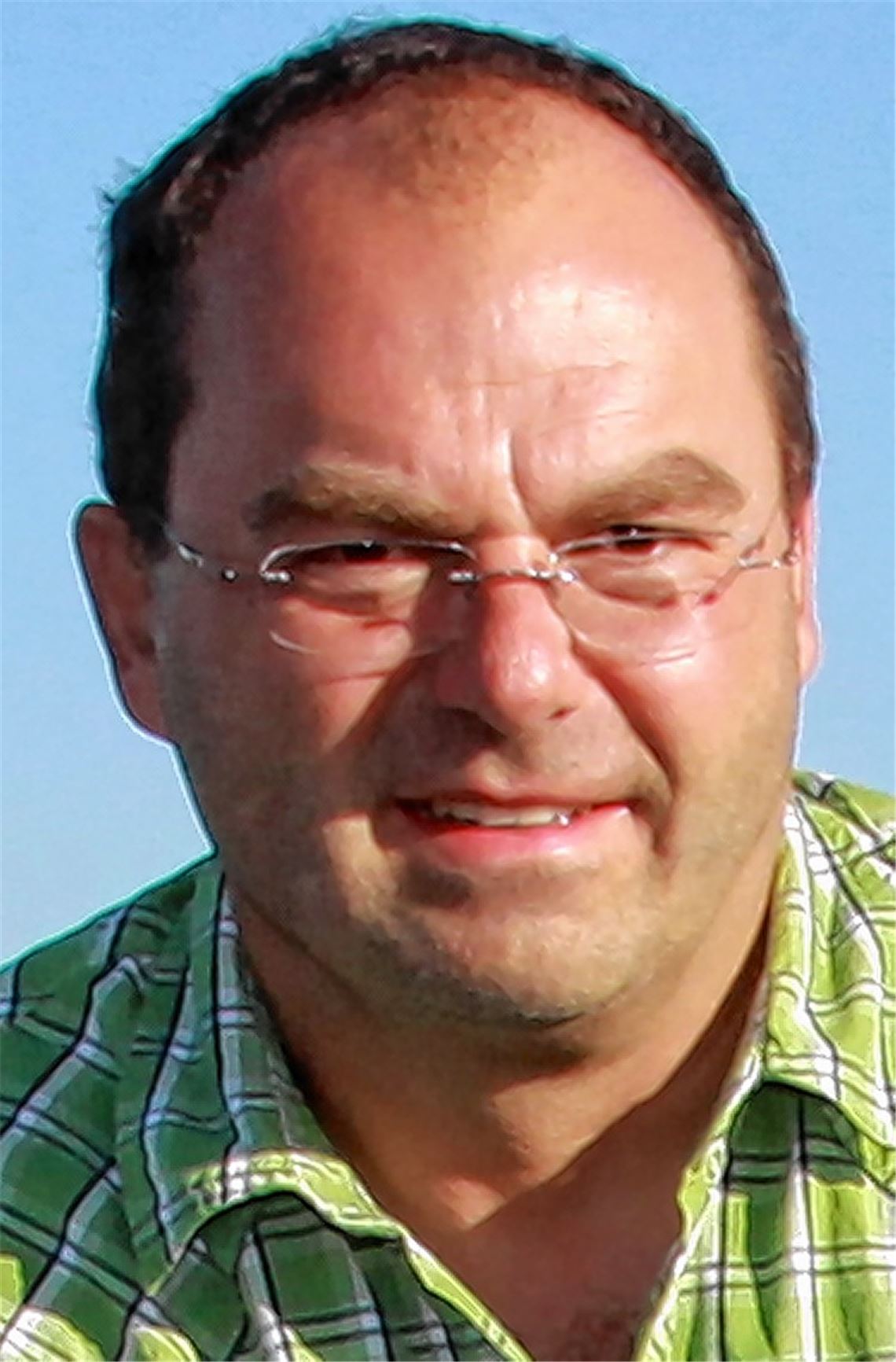 Jürgen Klemm, Pilot und Vorsitzender des Flugsportclubs Mühlacker