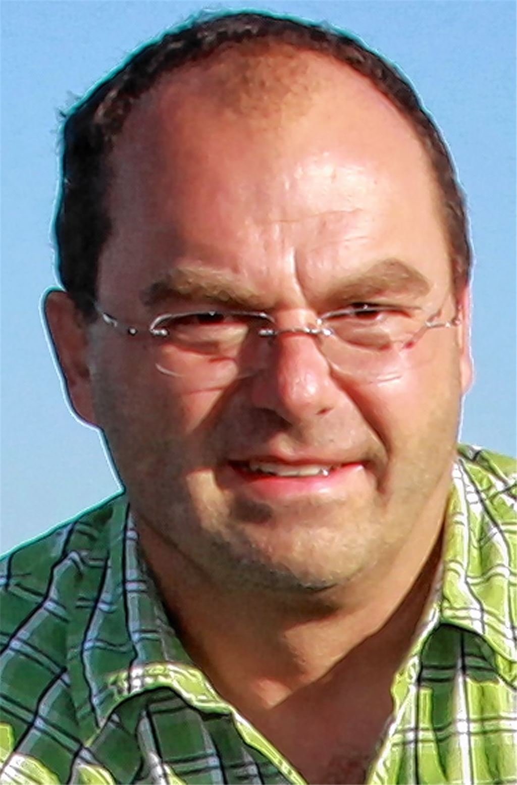 Jürgen Klemm, Pilot und Vorsitzender des Flugsportclubs Mühlacker