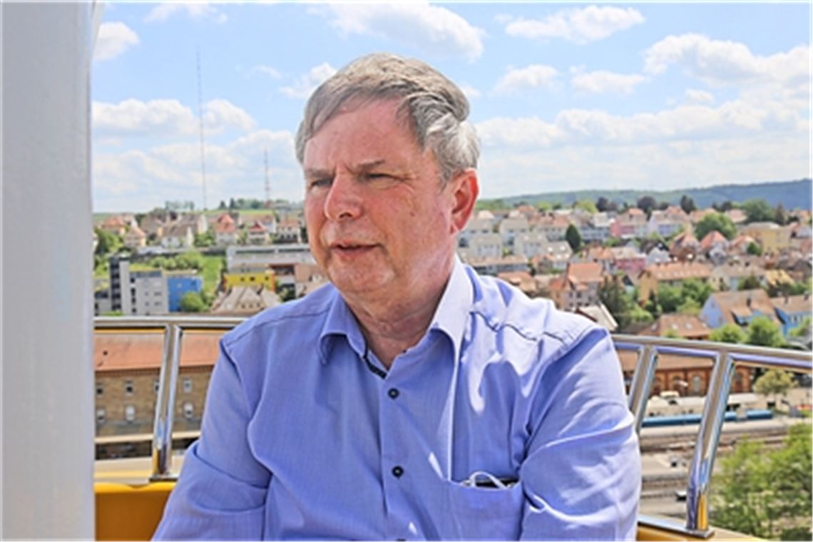 „Das entspricht nicht mehr dem Zeitgeist“ Jürgen Metzger betont die Wichtigkeit einer Kulturhalle für Mühlacker. Foto: Deeg