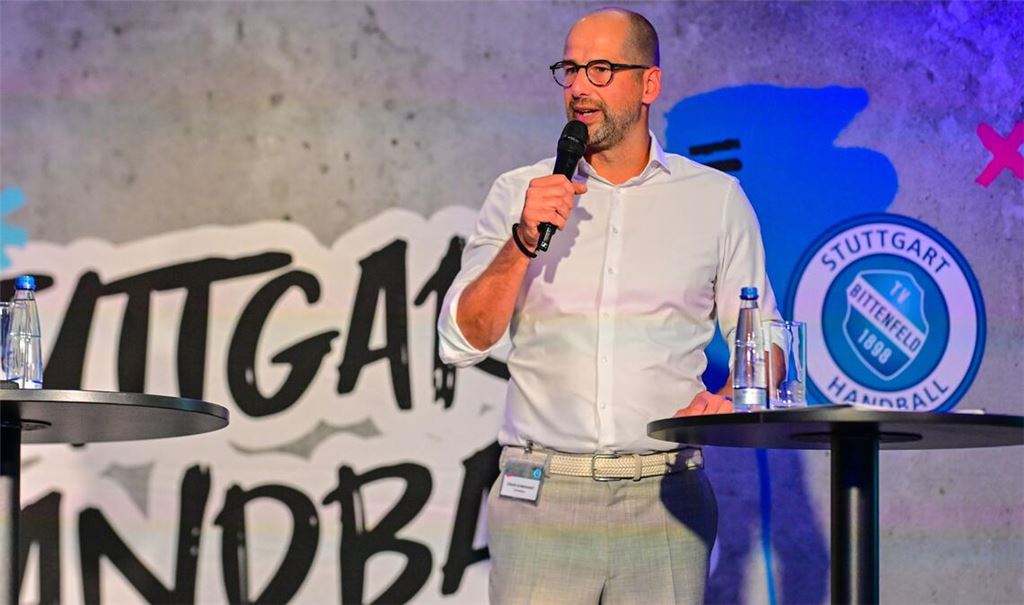 Jürgen Schweikardt, Geschäftsführer des Handball-Bundesligisten TVB Stuttgart