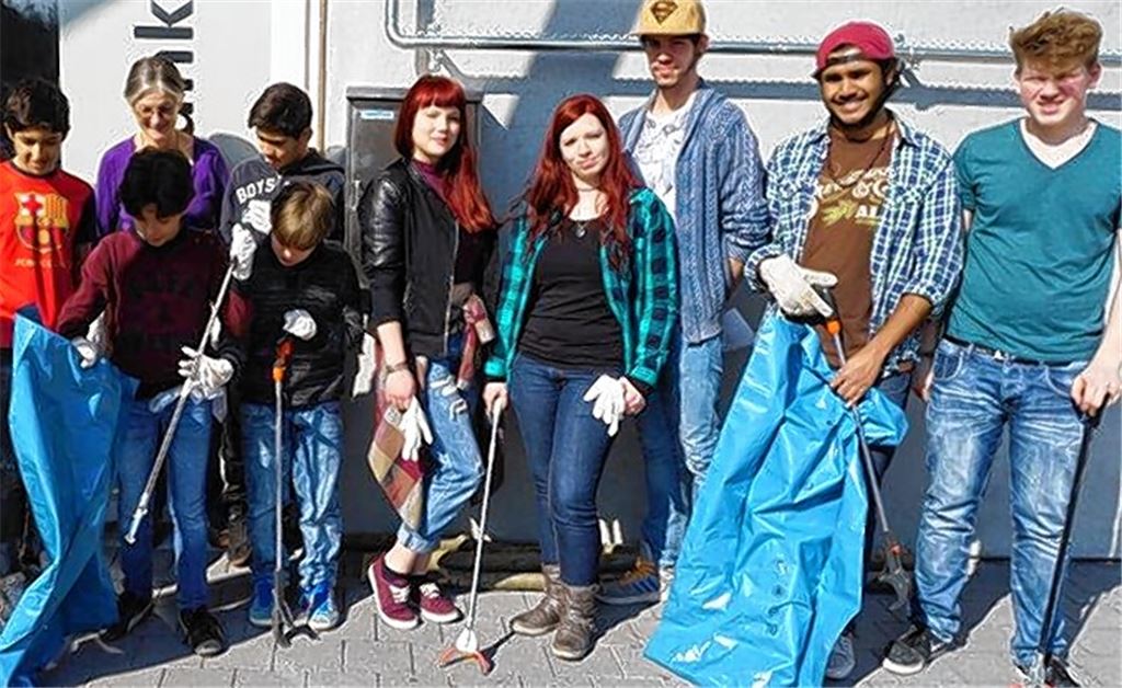 ProZwo beteiligt sich an Stadtputzete
