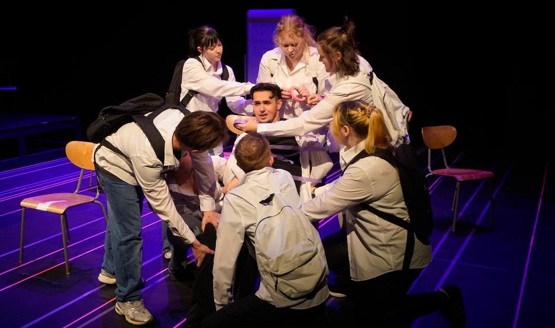 Jugendspielclub in Aktion. Foto: privat