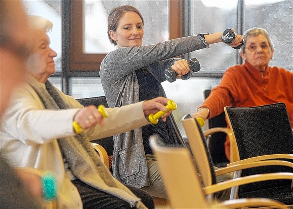 Für das richtige Training ist es nie zu spät