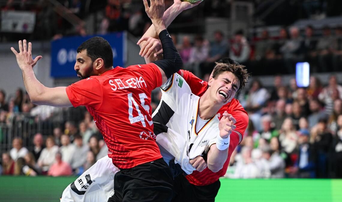 Julian Köster fand in der zweiten Halbzeit selten Lücken in der ägyptischen Abwehr.