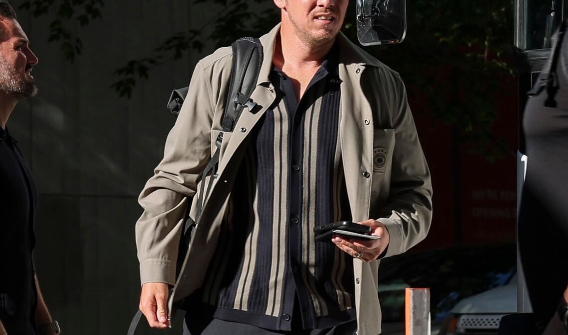 Julian Nagelsmann bei der Ankunft der Nationalmannschaft in Chicago.