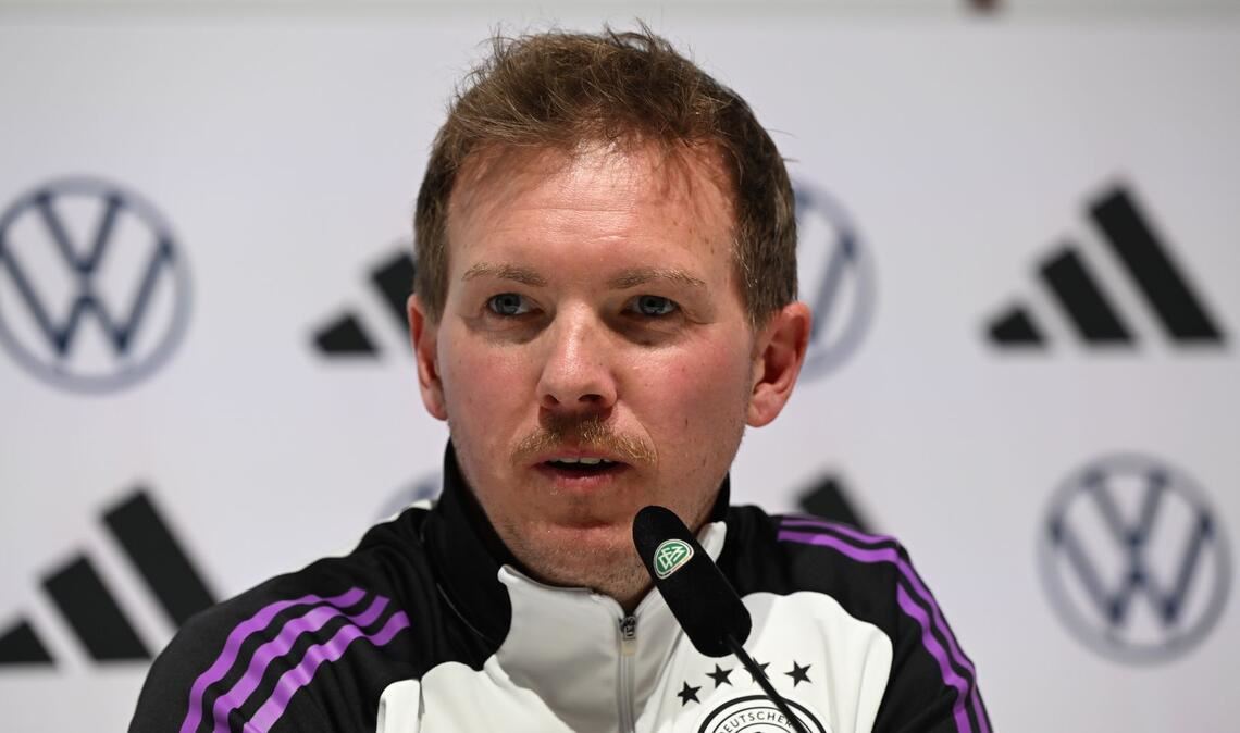 Julian Nagelsmann bei der Verkündung des DFB-Kaders. (Archivbild)