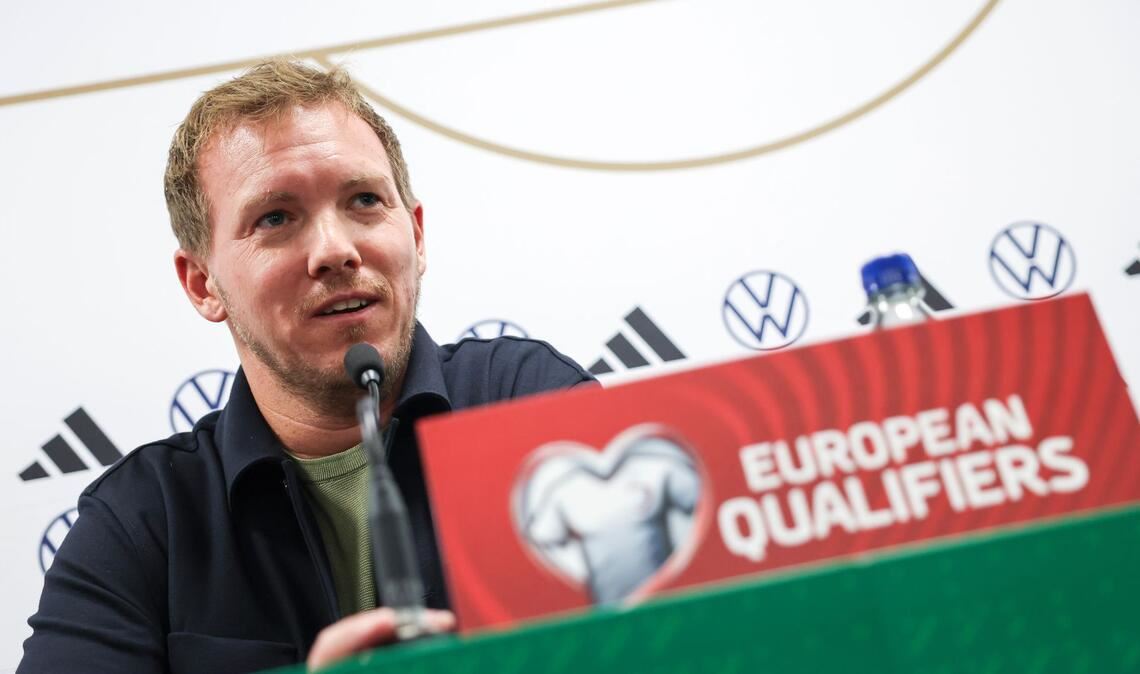 Julian Nagelsmann erwartet ein schweres Spiel in Belfast.