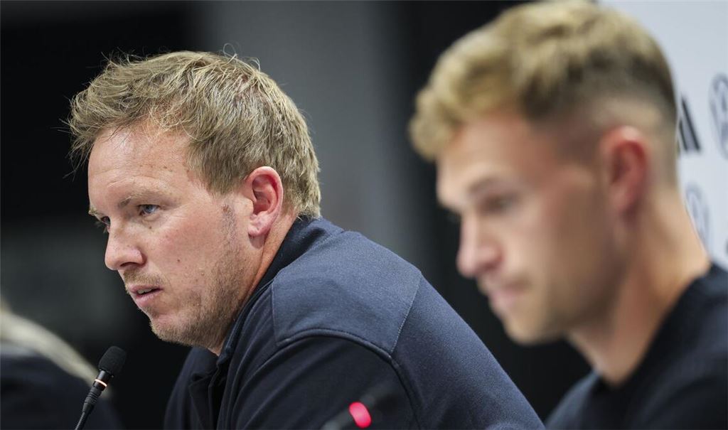 Julian Nagelsmann und seine Mannschaft um Kapitän Joshua Kimmich kommen 2026 nach Stuttgart.