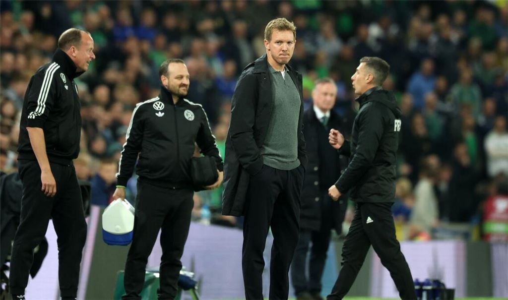 Julian Nagelsmann und seinen Nationalspielern traut die Mehrheit der Deutschen laut einer Umfrage nicht den WM-Titel zu.