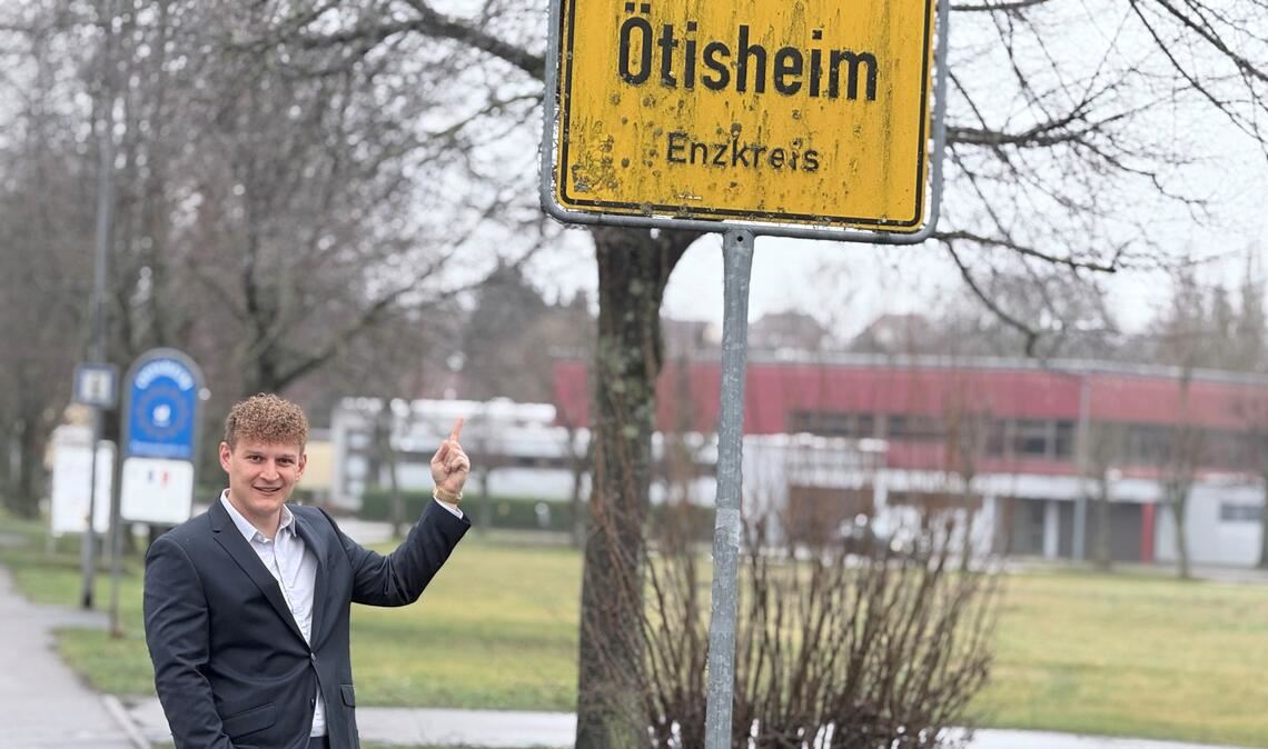 Julius Terhorst tritt bei der Bürgermeisterwahl an. Foto: Goertz
