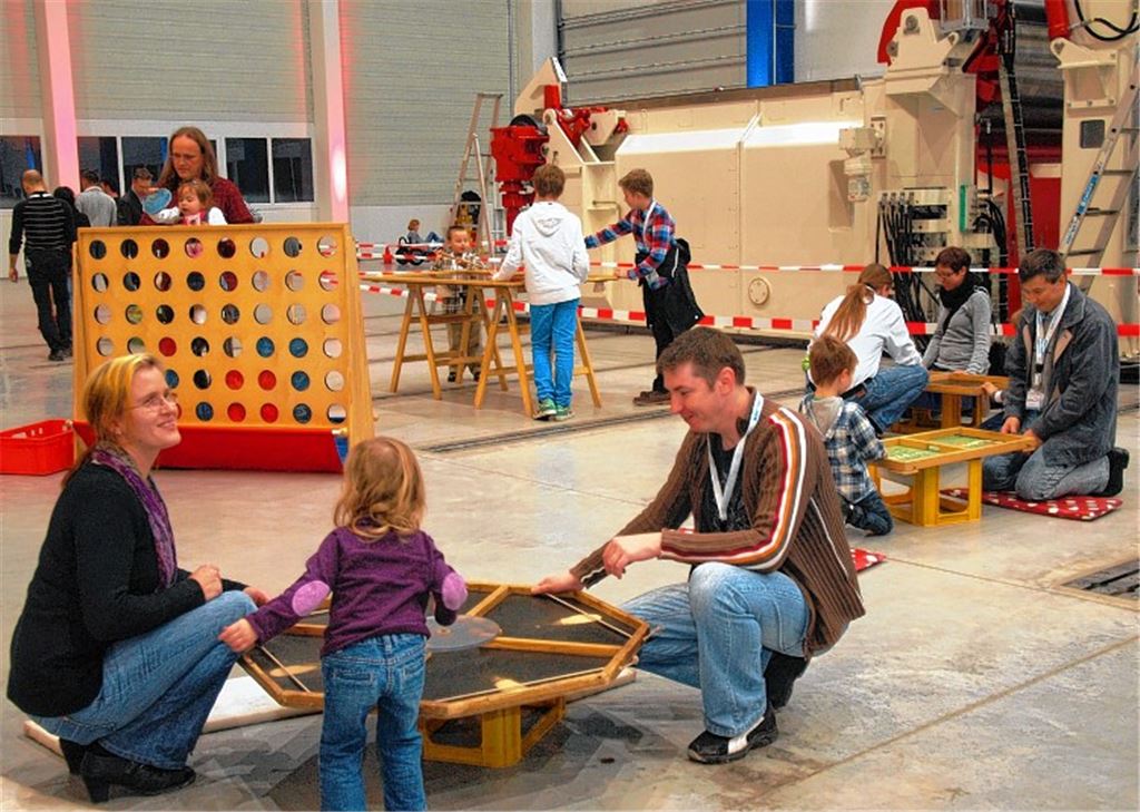 Jung und Alt kommen beim Familientag auf ihre Kosten. 