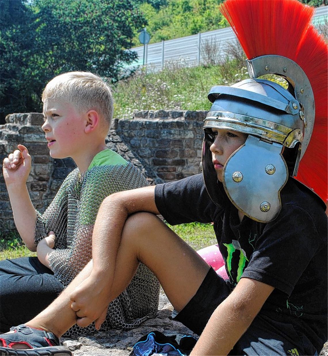 Die Last des Kettenhemdes