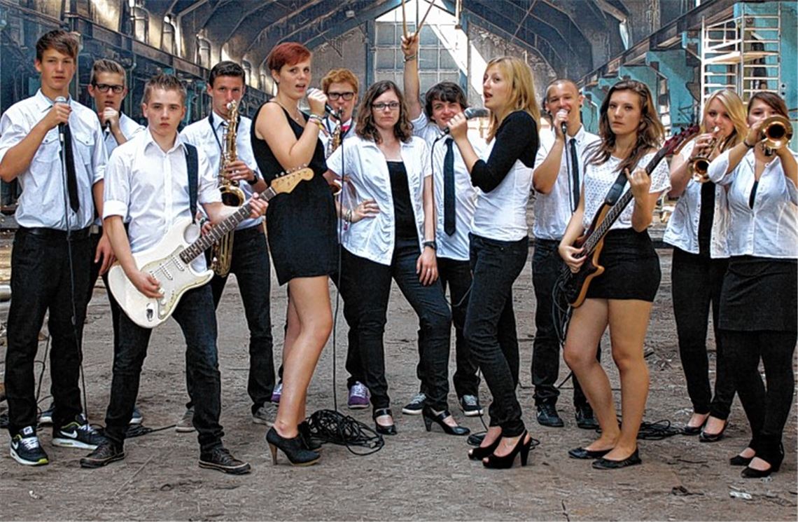 Junge Musiker: Die Band Atomic Kiss ist im Cellarium zu hören.