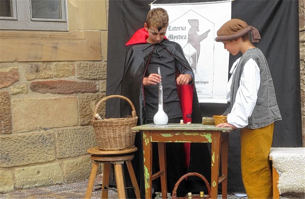 Laterna Mystica macht Theater mit Kindern