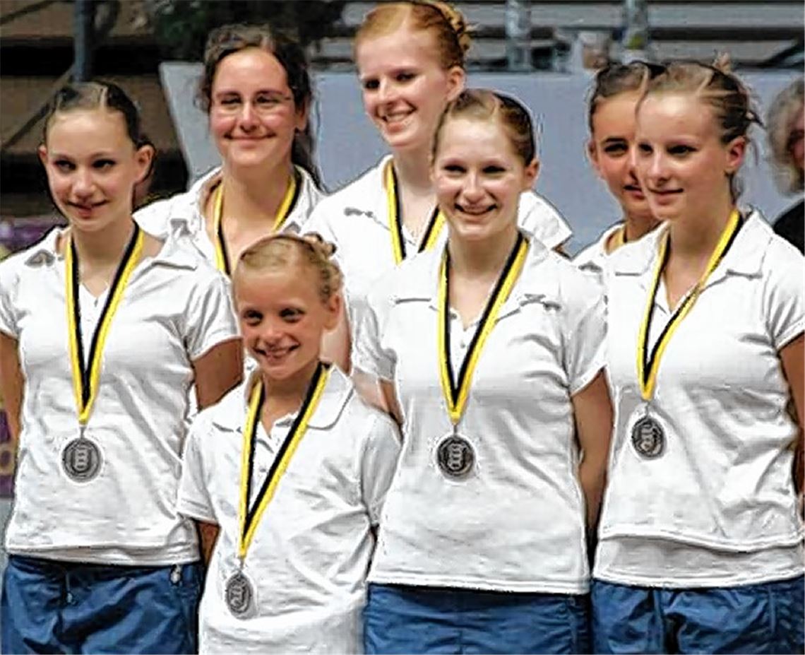 Juniorteam bei der Siegerehrung. Foto: privat