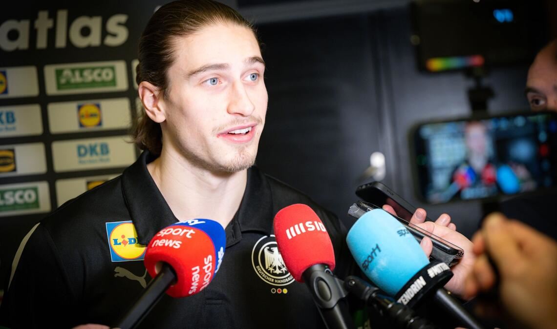 Juri Knorr ist erneut Deutschlands größer Hoffnungsträger.