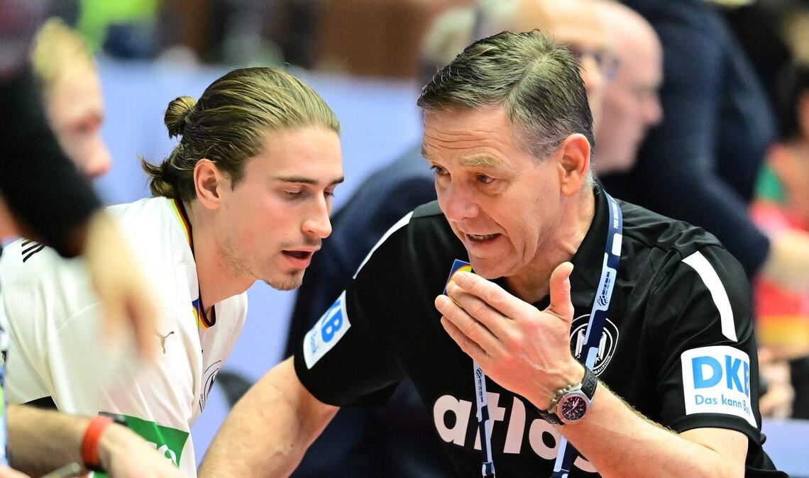 Juri Knorr reifte unter Alfred Gislason zum Weltklasse-Spielmacher. (Archivbild)