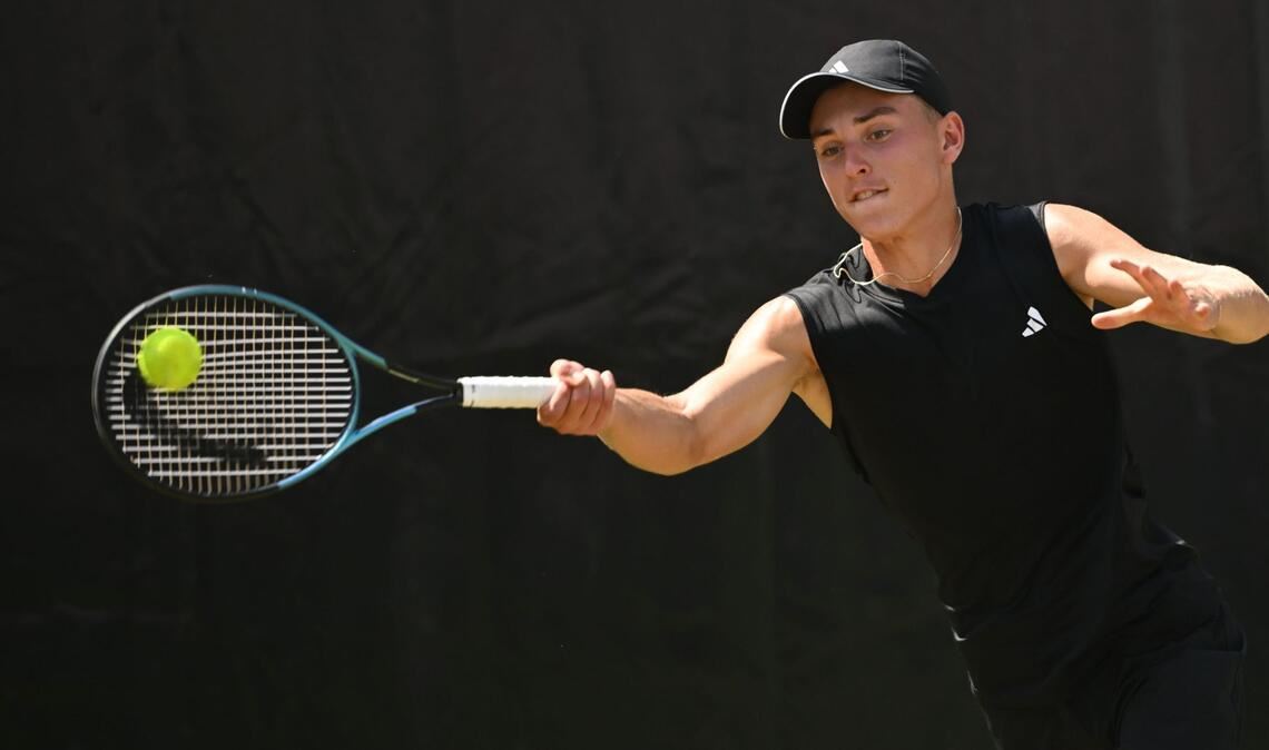 Justin Engel musste seine Teilnahme am Tennisturnier in Stuttgart kurzfristig absagen.