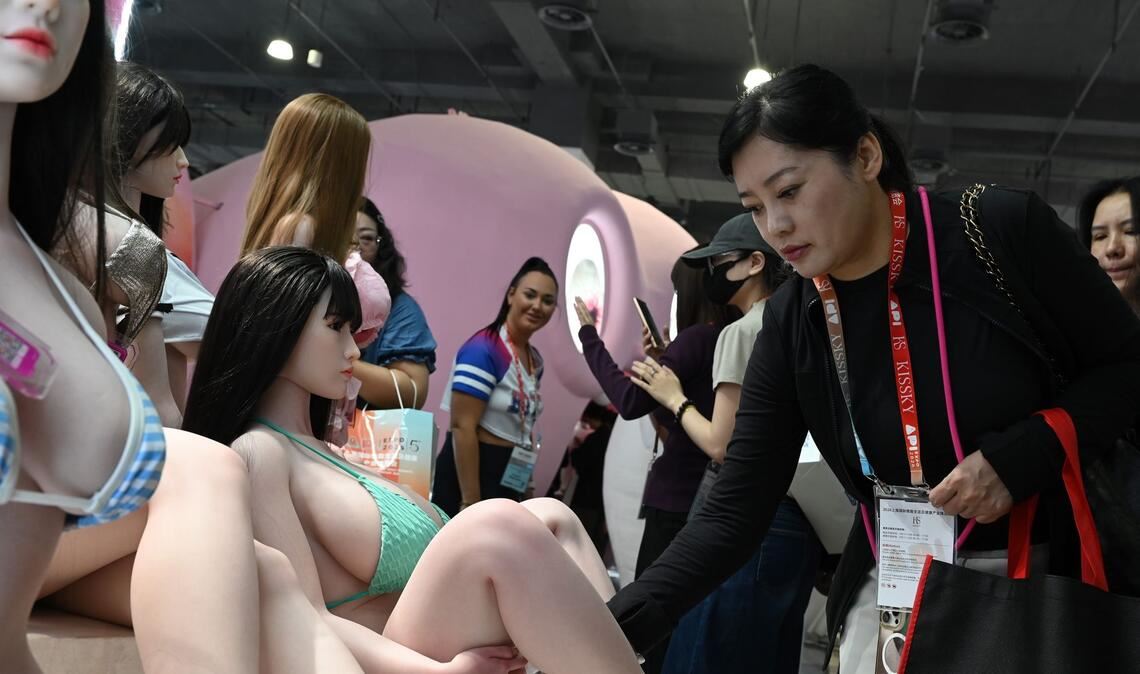 KI-gesteuerte Sexpuppen sind der Entwicklungstrend der Branche.