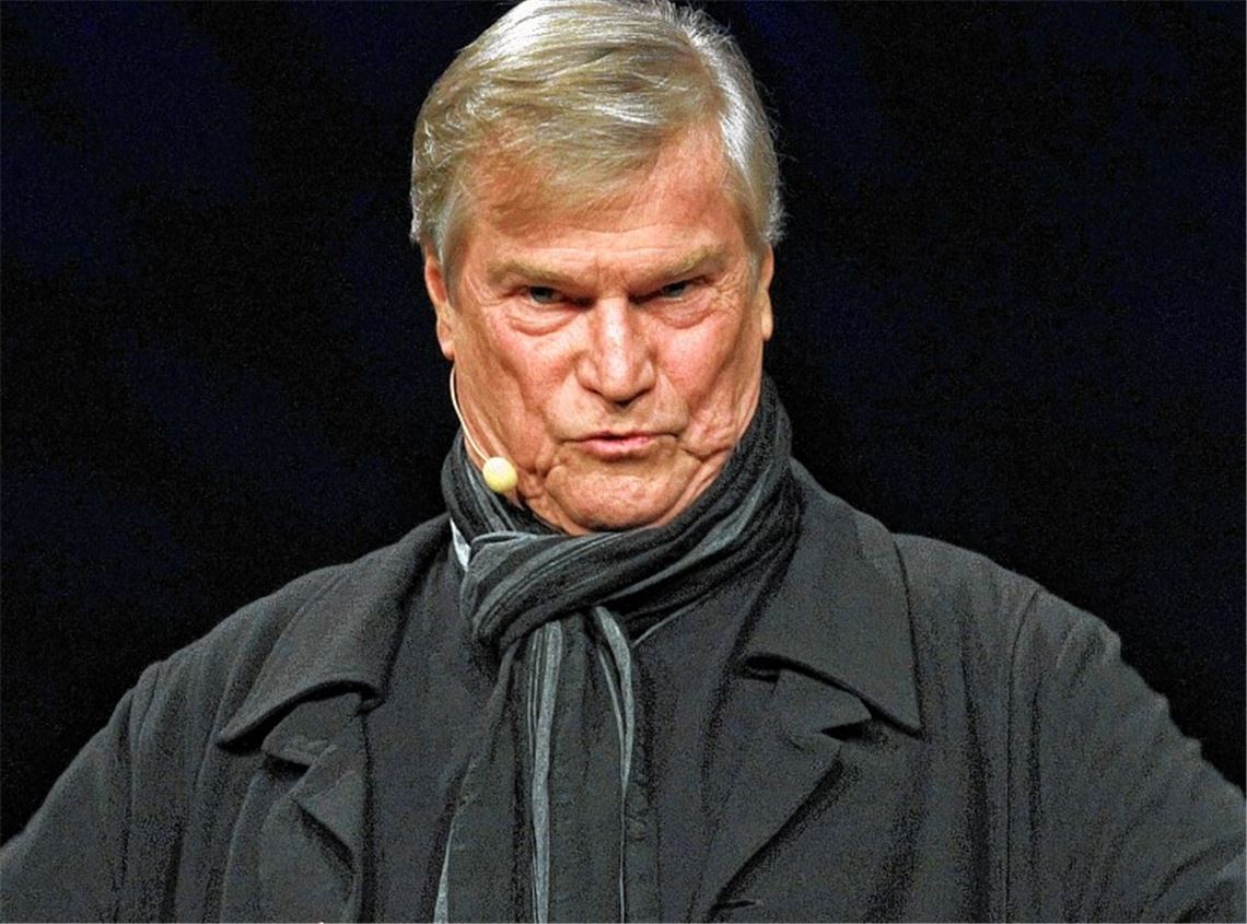 Kabarettist der alten Schule: Jochen Busse.