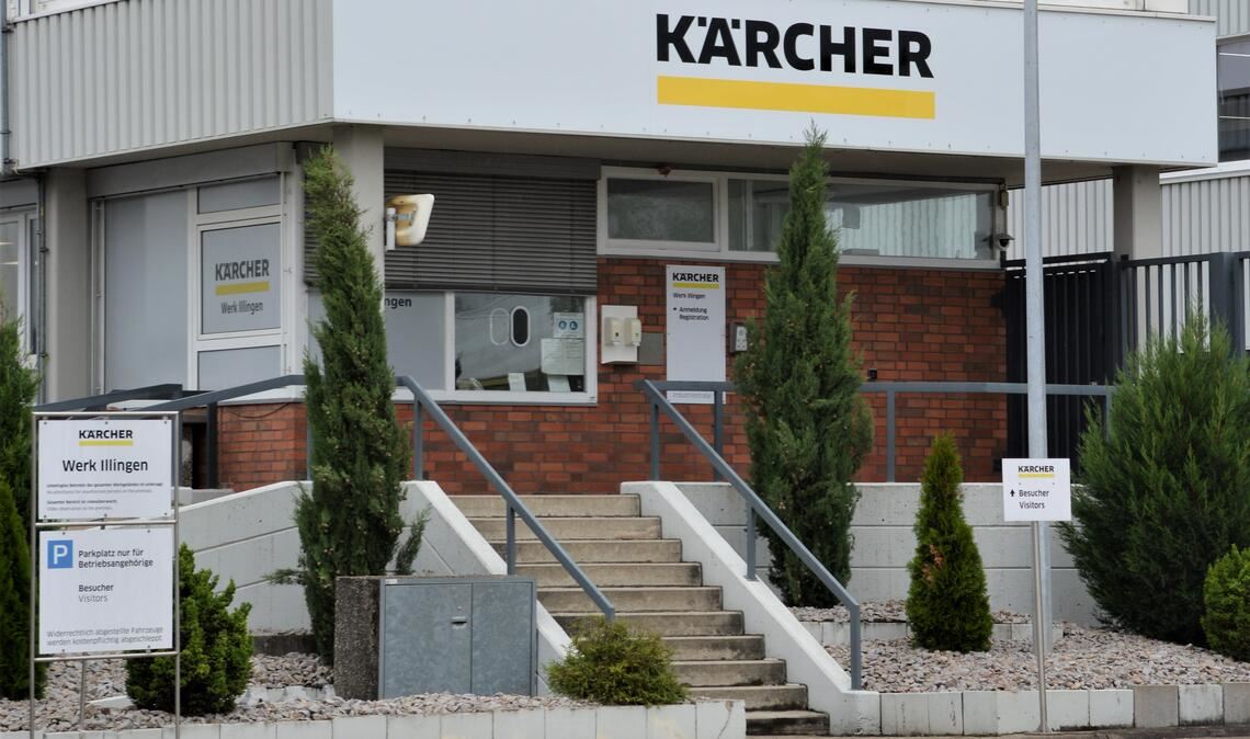 Kärcher schließt sein Werk in Illingen Ende 2026. In Illingen plant man bereits für die Zeit danach und will mehr Einfluss auf die Gewerbeentwicklung nehmen. Foto: Stahlfeld