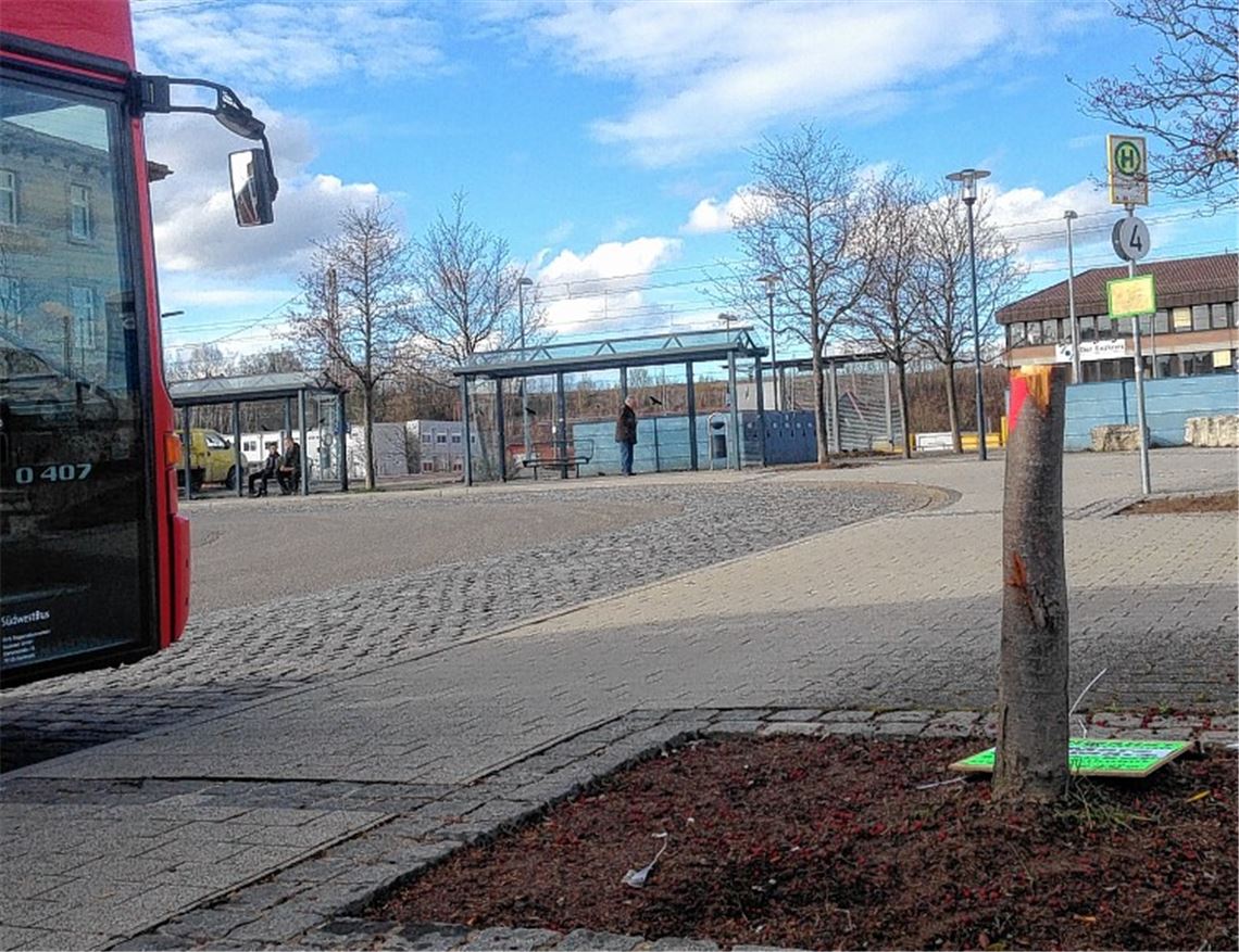 Kahlschlag am alten Busbahnhof?