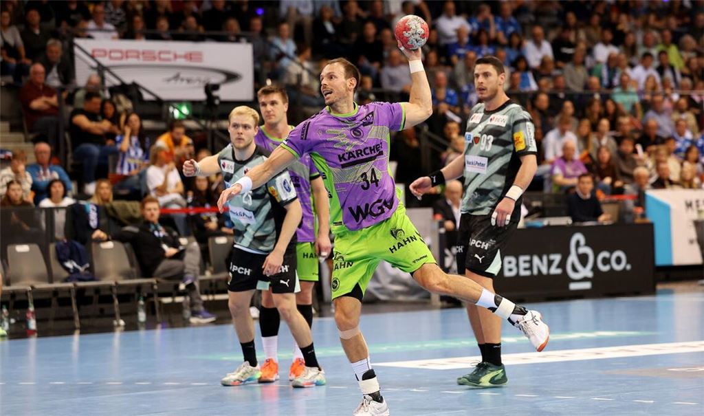 Kai Häfner gibt gegen die Füchse wieder einmal alles.