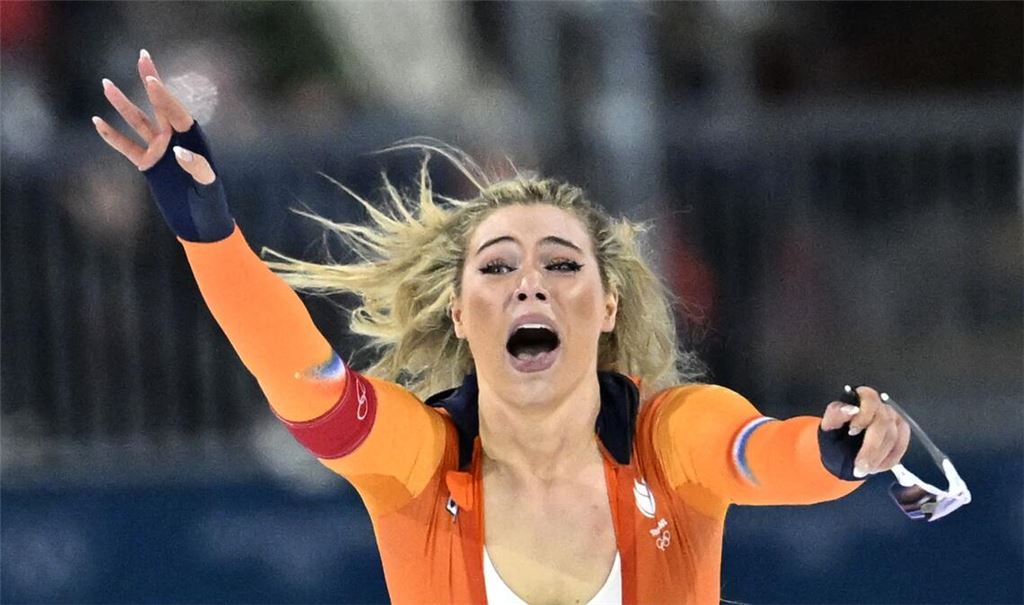 Kann ihr Glück kaum fassen: Jutta Leerdam