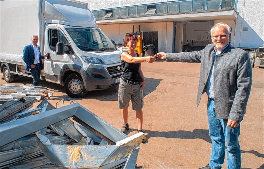 Stiftung hilft GSI bei Lkw-Kauf