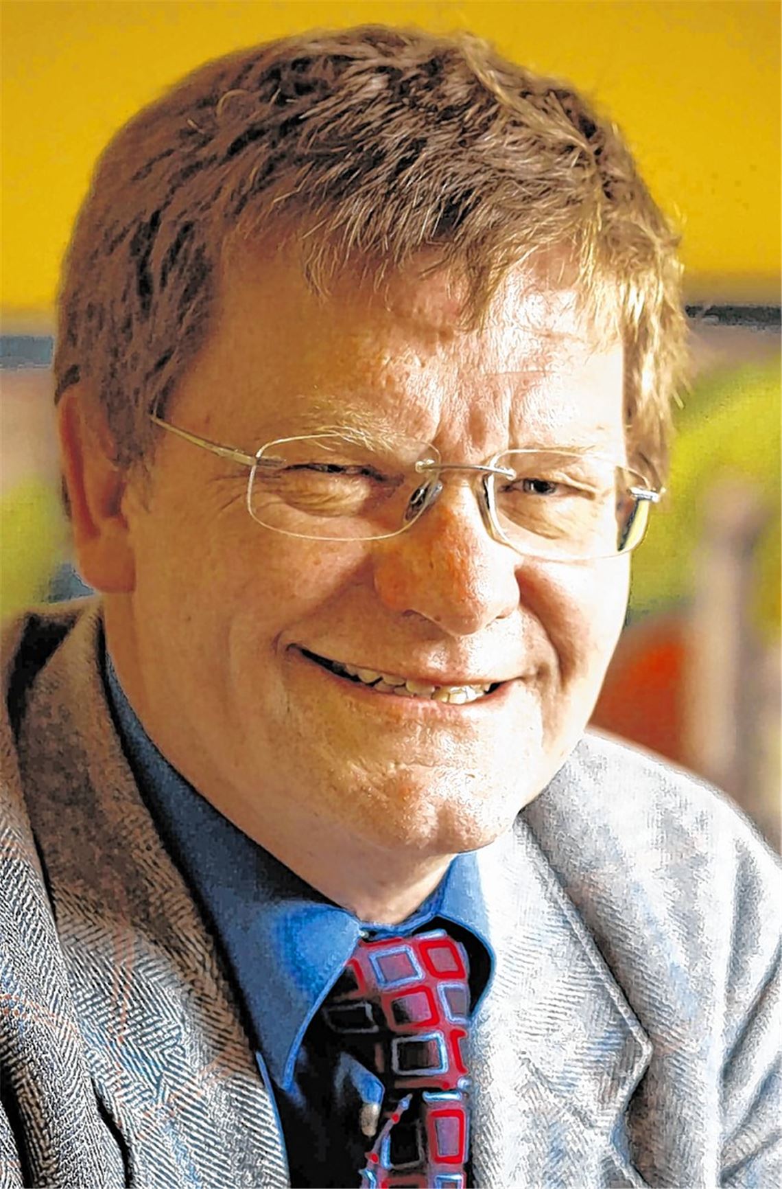 Karlheinz Oehler ist Bürgermeister von Wiernsheim