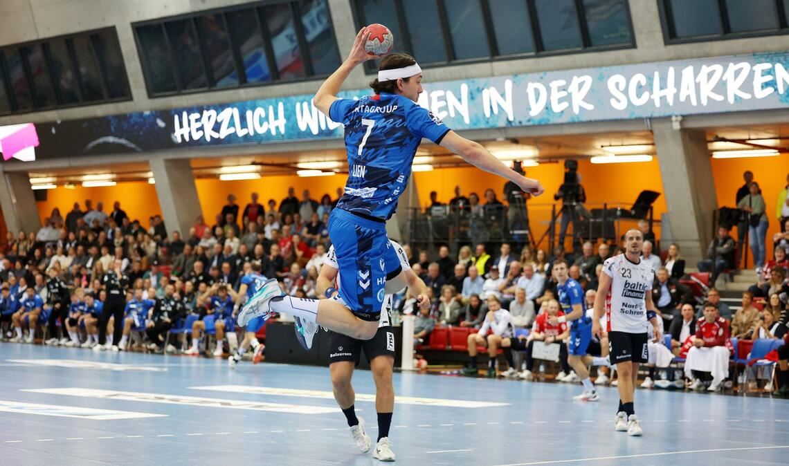 Kasper Lien teilte sich die Spielzeit mit Jakob Nigg.