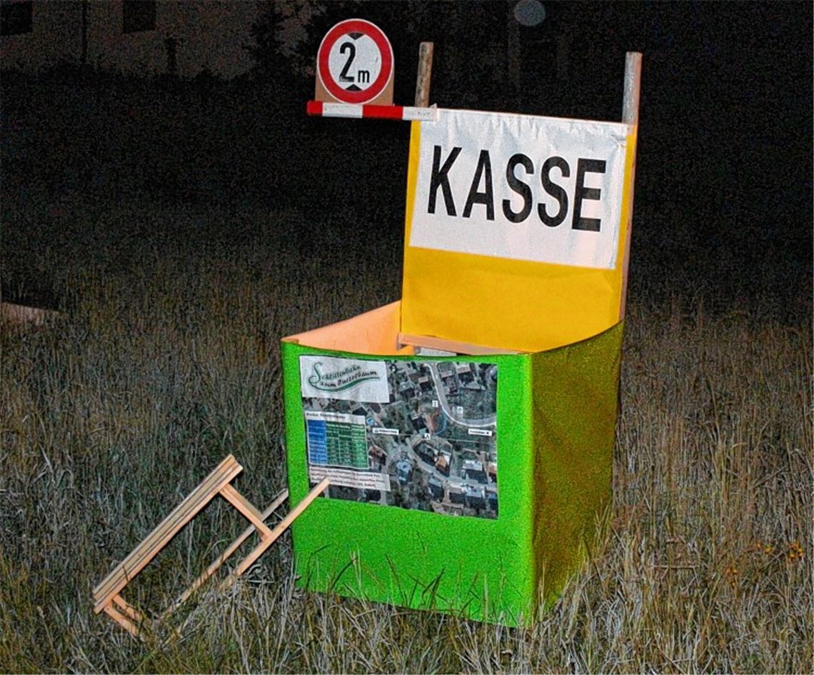 Kasse der „Rodelbahn“.