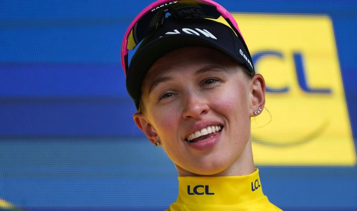 Katarzyna Niewiadoma startet nun nicht bei der Tour de Romandie.
