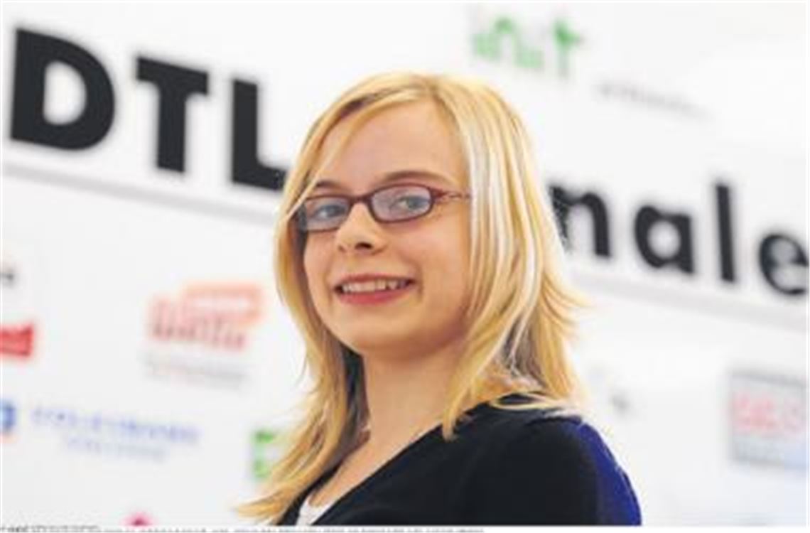 Katja Roll geht ihr EM-Debut locker an.
GES