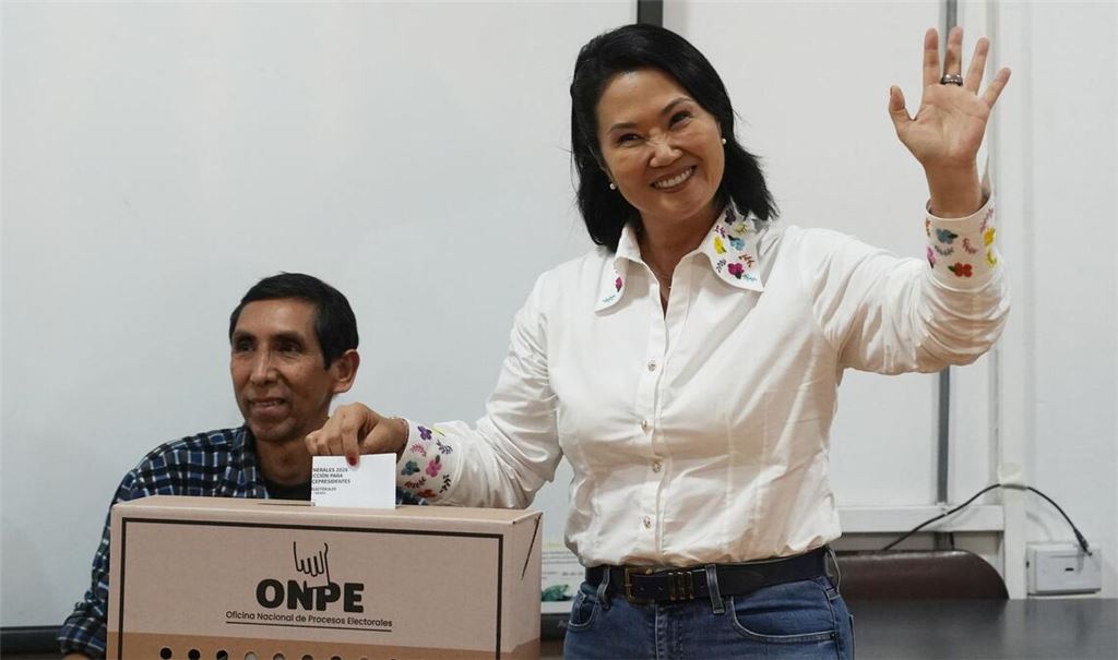 Keiko Fujimori bewarb sich bereits zum vierten Mal um das Präsidentenamt.