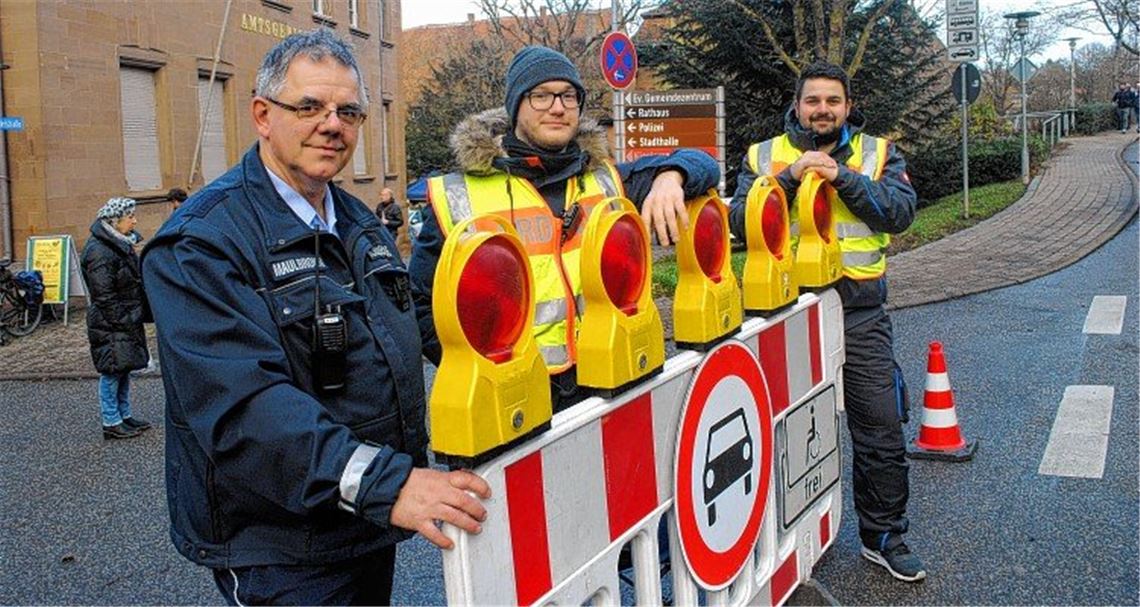 Besucheransturm fordert die Ordner stark