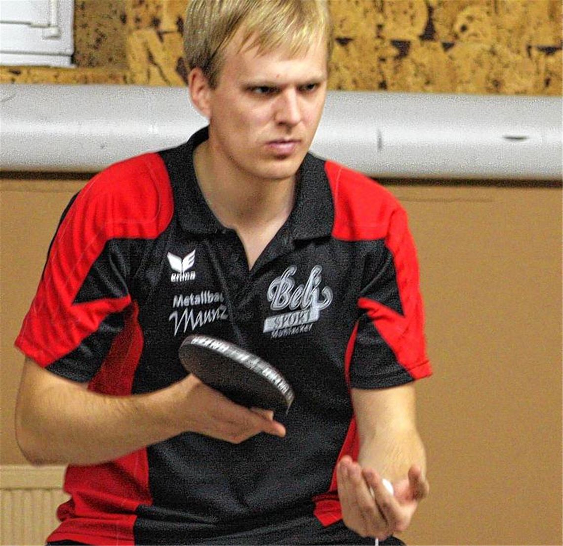 Kein Erfolg im Spitzenspiel: Jakob Seemann und die Tischtennisfreunde Ötisheim gehen letzten Endes leer aus. Foto: Westermann