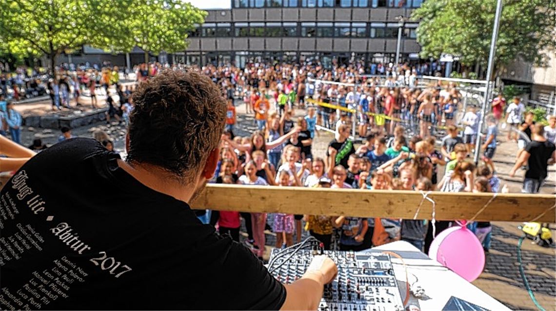 Ein spritziger Abgang