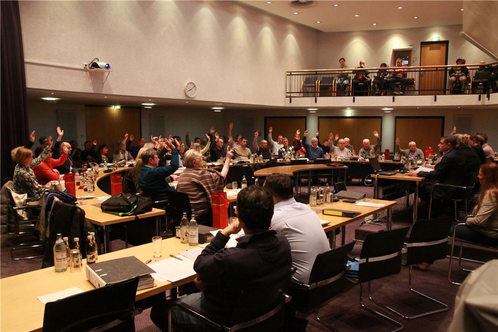 Keine Einwände: Ohne Gegenstimme und Enthaltung verabschiedet der Mühlacker Gemeinderat in seiner letzten Sitzung des Jahres den Haushalt für 2016.  Foto: Eier